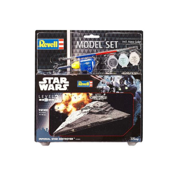 Сборная модель Revell Космический корабль Звездный Разрушитель уровень 3 м1:12300 (RVL-63609)
Сборная модель Revell Космический корабль Звездный Разрушитель уровень 3 м1:12300 (RVL-63609)