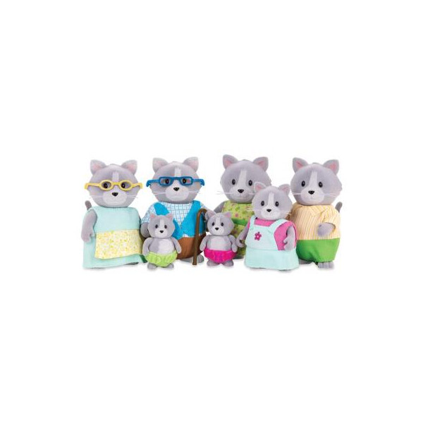 Фигурка Li'l Woodzeez Большая Семья Котиков 7од. (WZ6530Z) 
Фигурка Li'l Woodzeez Большая Семья Котиков 7од. (WZ6530Z)