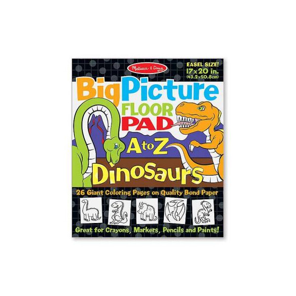 Набор для творчества Melissa&Doug Гигантская раскраска с динозаврами Английский алфавит (MD19111)
Набор для творчества Melissa&Doug Гигантская раскраска с динозаврами Английский алфавит (MD19111)