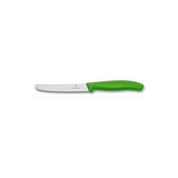 Кухонный нож Victorinox SwissClassic для овощей 11 см, волнистое лезвие, зеленый (6.7836.L114)
Кухонный нож Victorinox SwissClassic для овощей 11 см, волнистое лезвие, зеленый (6.7836.L114)
