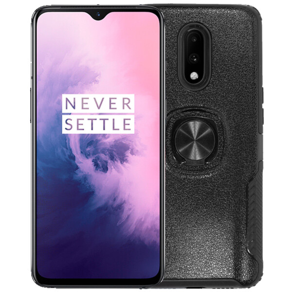 Ударопрочный чехол Serge Ring для смартфона OnePlus 7 Black магнитный держатель съемная накладка с подставкой
Ударопрочный чехол Serge Ring для смартфона OnePlus 7 Black магнитный держатель съемная накладка с подставкой