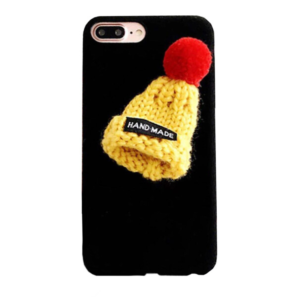 Чехол накладка xCase на iPhone 6 plus/6s plus Knitted Hat черный №1