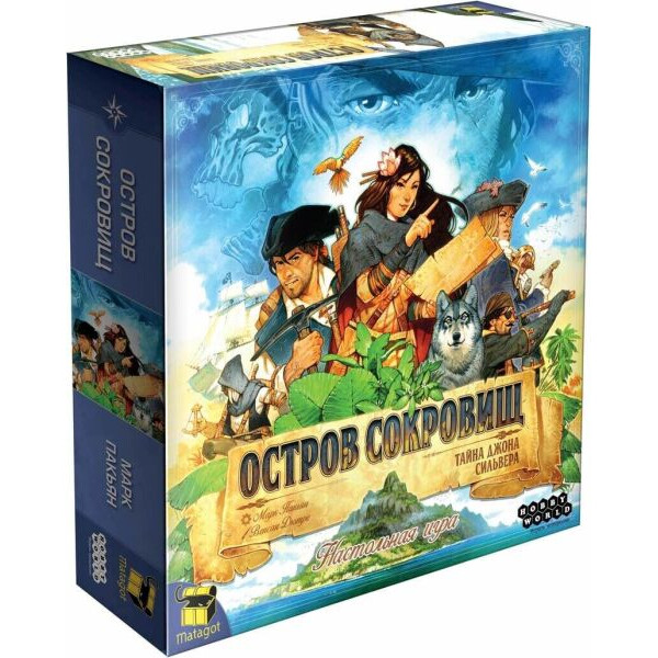 Настольная игра Hobby World Остров сокровищ: Тайна Джона Сильвера (Treasure Island) (915062)
Настольная игра Hobby World Остров сокровищ: Тайна Джона Сильвера (Treasure Island) (915062)