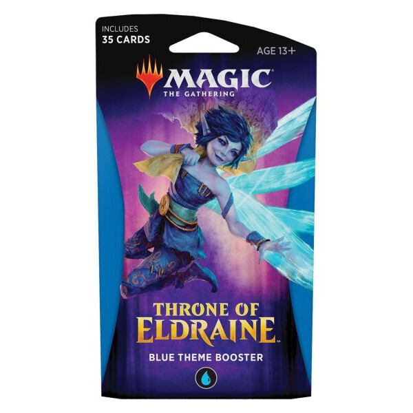 Настольная игра Wizards of the Coast Тематический бустер Throne of Eldraine Синий АНГЛ Magic The Gathering
Настольная игра Wizards of the Coast Тематический бустер Throne of Eldraine Синий АНГЛ Magic The Gathering