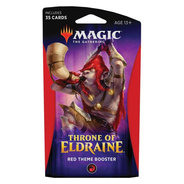 Настольная игра Wizards of the Coast Тематический бустер Throne of Eldraine Красный АНГЛ Magic The Gathering
Настольная игра Wizards of the Coast Тематический бустер Throne of Eldraine Красный АНГЛ Magic The Gathering