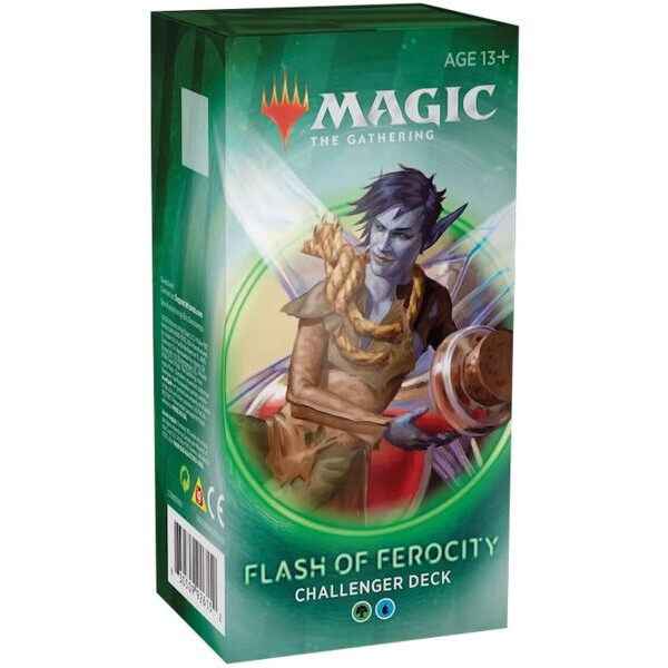 Настольная игра Wizards of the Coast Колода Challenger Deck 2020 - Flash of Ferocity Magic The Gathering
Настольная игра Wizards of the Coast Колода Challenger Deck 2020 - Flash of Ferocity Magic The Gathering