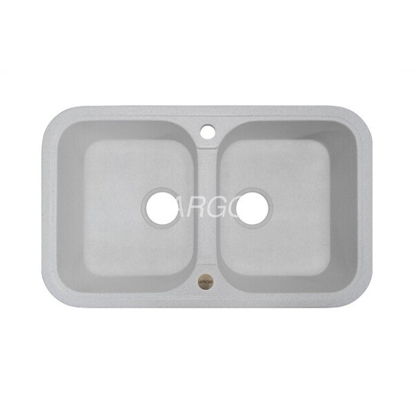 Кухонная мойка ARGO Gemelli 770х470х190 old stone, с отверстием для смесителя и переливом
Кухонная мойка ARGO Gemelli 770х470х190 old stone, с отверстием для смесителя и переливом