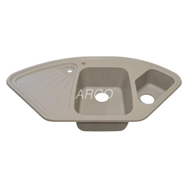 Кухонная мойка ARGO Trapezio 1060х575х190 сахара, с отверстием для смесителя и переливом
Кухонная мойка ARGO Trapezio 1060х575х190 сахара, с отверстием для смесителя и переливом