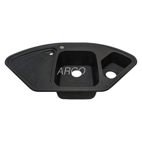 Кухонная мойка ARGO Trapezio 1060х575х190 графит, с отверстием для смесителя и переливом
Кухонная мойка ARGO Trapezio 1060х575х190 графит, с отверстием для смесителя и переливом
