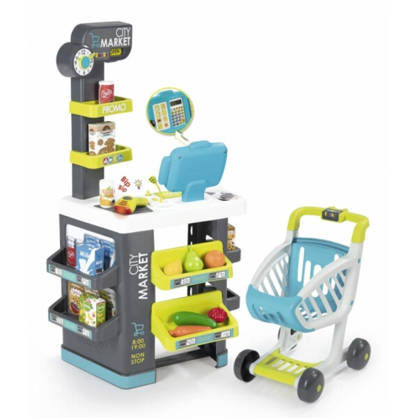Игровой набор Smoby Интерактивный супермаркет City Market со звуковыми эффектами (350212)
Игровой набор Smoby Интерактивный супермаркет City Market со звуковыми эффектами (350212)