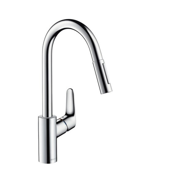 Кухонный смеситель однорычажный с выдвижным изливом Hansgrohe Focus 240 31815000 (24338)
Кухонный смеситель однорычажный с выдвижным изливом Hansgrohe Focus 240 31815000 (24338)