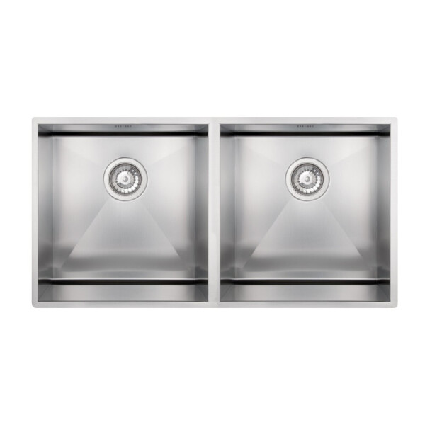 Стальная мойка, двойная, прямоугольная Apell Ferrara Zero FEQ3838USC 810x428 встраиваемая под столешницу с сифоном (35759)
Стальная мойка, двойная, прямоугольная Apell Ferrara Zero FEQ3838USC 810x428 встраиваемая под столешницу с сифоном (35759)