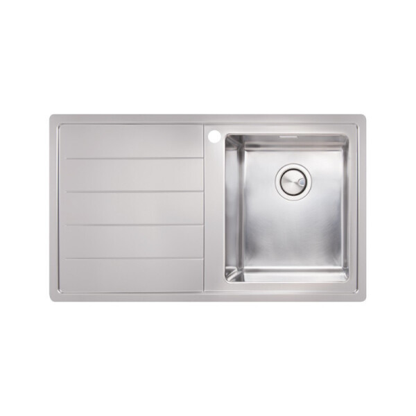 Стальная мойка, прямоугольная Apell Linear Plus LNP861FLBC 860х500 LEFT в комплекте с донным клапаном, сифоном (35684)
Стальная мойка, прямоугольная Apell Linear Plus LNP861FLBC 860х500 LEFT в комплекте с донным клапаном, сифоном (35684)