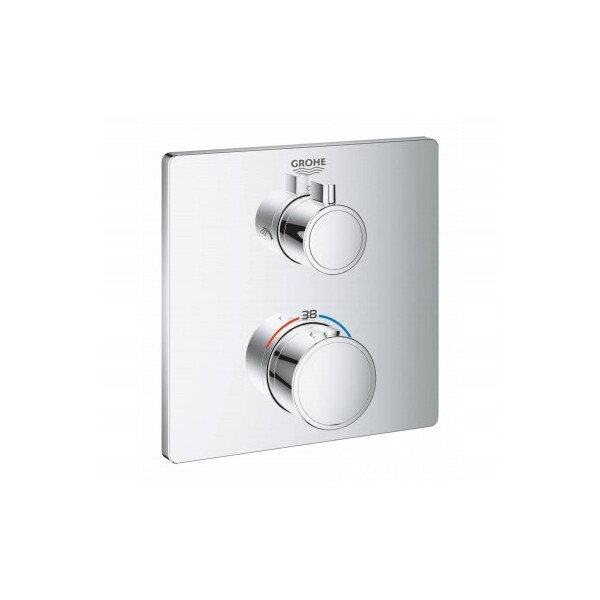 Смеситель термостатический для ванны внешняя часть GROHE Grohtherm с переключателем на 2 положения 24079000 хром (57196)
Смеситель термостатический для ванны внешняя часть GROHE Grohtherm с переключателем на 2 положения 24079000 хром (57196)