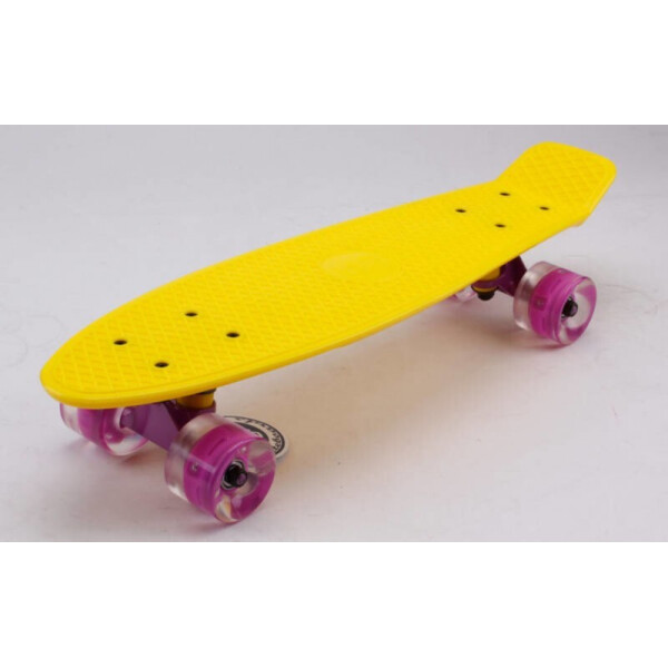 Скейтборд пластиковый Penny LED WHEELS FISH 22in со светящимися колесами SK-405-17 Yellow
Скейтборд пластиковый Penny LED WHEELS FISH 22in со светящимися колесами SK-405-17 Yellow