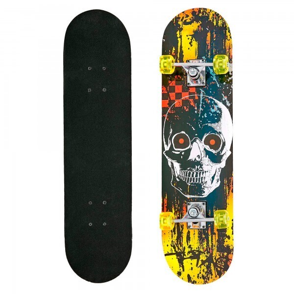 Скейтборд в сборе (роликовая доска) HB329 Black 
Скейтборд в сборе (роликовая доска) HB329 Black