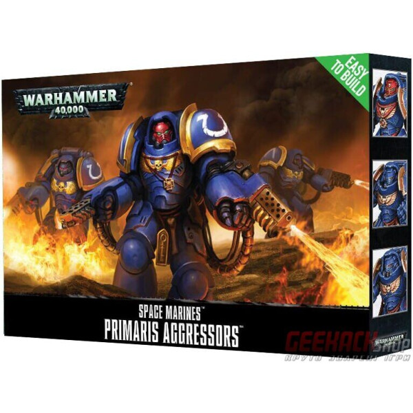 Настольная игра Games Workshop Easy To Build Space Marines Primaris Aggressors Warhammer 40000
Настольная игра Games Workshop Easy To Build Space Marines Primaris Aggressors Warhammer 40000
