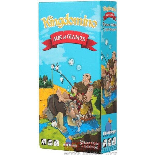 Настольная игра Blue Orange Games Лоскутное королевство: Век великанов (Kingdomino: Age of Giants)
Настольная игра Blue Orange Games Лоскутное королевство: Век великанов (Kingdomino: Age of Giants)