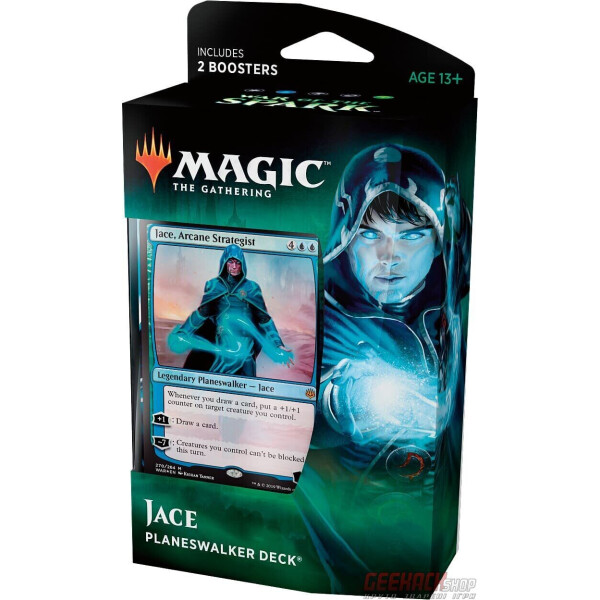Настольная игра Wizards of the Coast Planeswalker Deck - Jace War of the Spark (английский)
Настольная игра Wizards of the Coast Planeswalker Deck - Jace War of the Spark (английский)