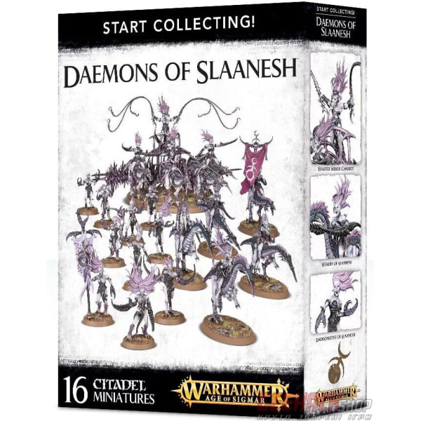 Настольная игра Games Workshop Start Collecting! Daemons of Slaanesh Warhammer Age of Sigmar
Настольная игра Games Workshop Start Collecting! Daemons of Slaanesh Warhammer Age of Sigmar