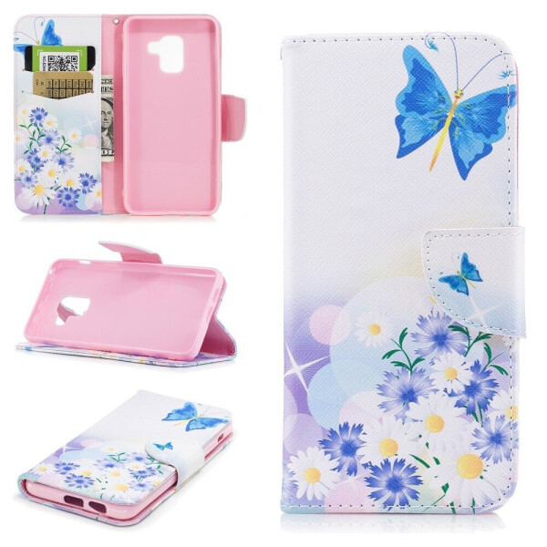 Чехол-книжка Deexe Color Wallet для Samsung Galaxy A8 2018 (A530) - Butterfly in Flowers D
Чехол-книжка Deexe Color Wallet для Samsung Galaxy A8 2018 (A530) - Butterfly in Flowers D