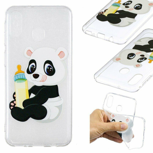 Силиконовый (TPU) чехол Deexe Pretty Glossy для Samsung Galaxy M20 - Panda Holding a Bottle
Силиконовый (TPU) чехол Deexe Pretty Glossy для Samsung Galaxy M20 - Panda Holding a Bottle
