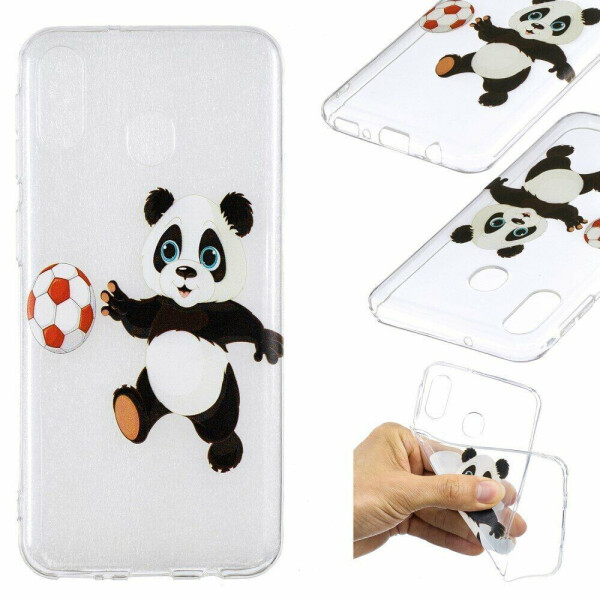 Силиконовый (TPU) чехол Deexe Pretty Glossy для Samsung Galaxy M20 - Panda Plays Football
Силиконовый (TPU) чехол Deexe Pretty Glossy для Samsung Galaxy M20 - Panda Plays Football