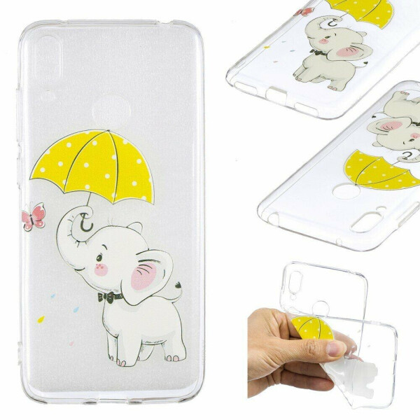 Силиконовый (TPU) чехол Deexe Pretty Glossy для Huawei Y7 (2019) - Elephant Holding an Umbrella
Силиконовый (TPU) чехол Deexe Pretty Glossy для Huawei Y7 (2019) - Elephant Holding an Umbrella