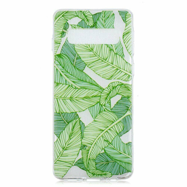 Силиконовый (TPU) чехол Deexe Pretty Glossy для Samsung Galaxy S10 (G973) - Green Leaves
Силиконовый (TPU) чехол Deexe Pretty Glossy для Samsung Galaxy S10 (G973) - Green Leaves