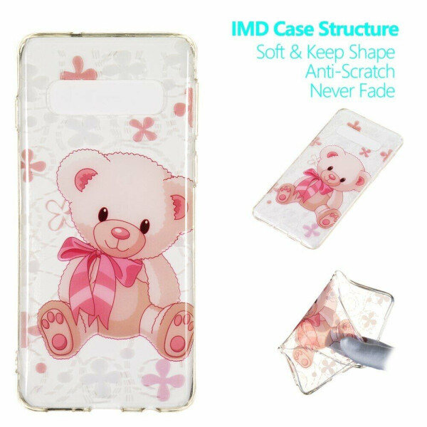Силиконовый (TPU) чехол Deexe Pretty Glossy для Samsung Galaxy S10 (G973) - Cute Bear Doll
Силиконовый (TPU) чехол Deexe Pretty Glossy для Samsung Galaxy S10 (G973) - Cute Bear Doll
