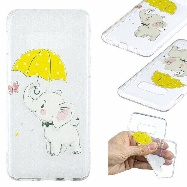 Силиконовый (TPU) чехол Deexe Pretty Glossy для Samsung Galaxy S10e (G970) - Elephant Holding an Umbrella
Силиконовый (TPU) чехол Deexe Pretty Glossy для Samsung Galaxy S10e (G970) - Elephant Holding an Umbrella