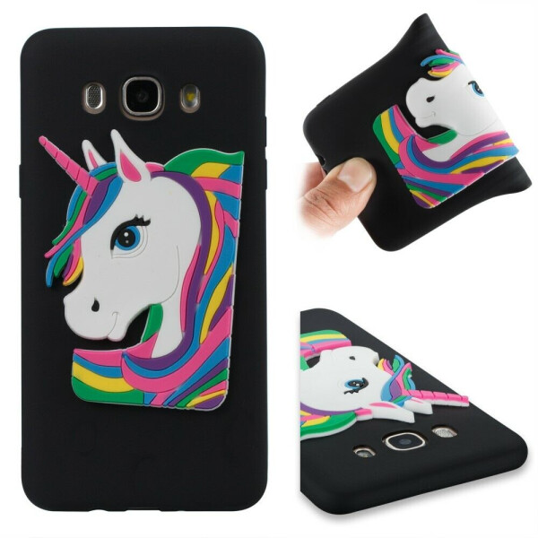 Силиконовый (TPU) чехол Deexe Unicorn 3D Series для Samsung Galaxy J7 2016 (J710) - Black
Силиконовый (TPU) чехол Deexe Unicorn 3D Series для Samsung Galaxy J7 2016 (J710) - Black