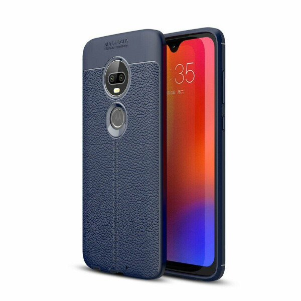 Защитный чехол Deexe Leather Cover для Motorola Moto G7 / G7 Plus (XT1962/1965) - Dark Blue
Защитный чехол Deexe Leather Cover для Motorola Moto G7 / G7 Plus (XT1962/1965) - Dark Blue