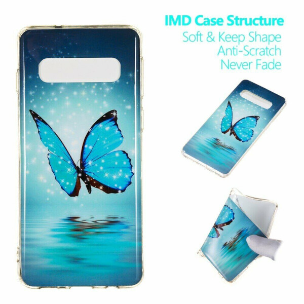 Силиконовый (TPU) чехол Deexe LumiCase для Samsung Galaxy S10 (G973) - Blue Butterfly
Силиконовый (TPU) чехол Deexe LumiCase для Samsung Galaxy S10 (G973) - Blue Butterfly