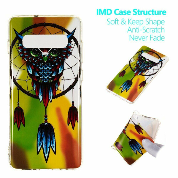 Силиконовый (TPU) чехол Deexe LumiCase для Samsung Galaxy S10 Plus (G975) - Owl Dream Catcher
Силиконовый (TPU) чехол Deexe LumiCase для Samsung Galaxy S10 Plus (G975) - Owl Dream Catcher