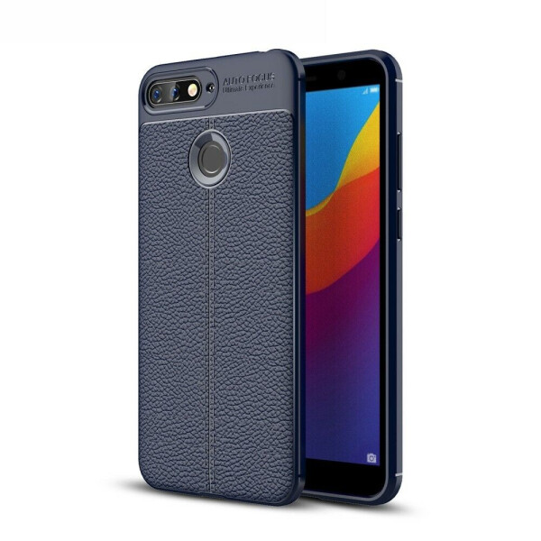 Защитный чехол Deexe Leather Cover для Huawei Y6 Prime 2018 / Honor 7A Pro - Dark Blue
Защитный чехол Deexe Leather Cover для Huawei Y6 Prime 2018 / Honor 7A Pro - Dark Blue