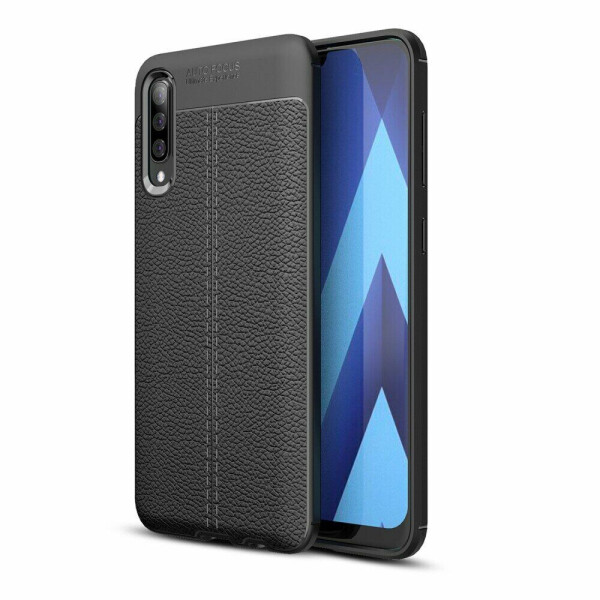 Защитный чехол Deexe Leather Cover для Samsung Galaxy A50 (A505) / A30s (A307) / A50s (A507) - Black 
Защитный чехол Deexe Leather Cover для Samsung Galaxy A50 (A505) / A30s (A307) / A50s (A507) - Black