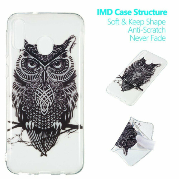Силиконовый (TPU) чехол Deexe Pretty Glossy для Samsung Galaxy M20 (M205) - Black Owl
Силиконовый (TPU) чехол Deexe Pretty Glossy для Samsung Galaxy M20 (M205) - Black Owl