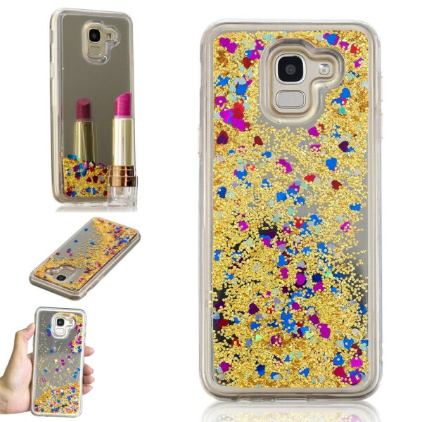 Силиконовая (TPU) накладка Deexe Fashion Glitter для Samsung Galaxy J6 2018 (J600) - Gold
Силиконовая (TPU) накладка Deexe Fashion Glitter для Samsung Galaxy J6 2018 (J600) - Gold