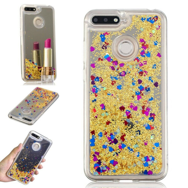 Силиконовая (TPU) накладка Deexe Fashion Glitter для Huawei Y6 Prime 2018 / Honor 7A Pro - Gold
Силиконовая (TPU) накладка Deexe Fashion Glitter для Huawei Y6 Prime 2018 / Honor 7A Pro - Gold