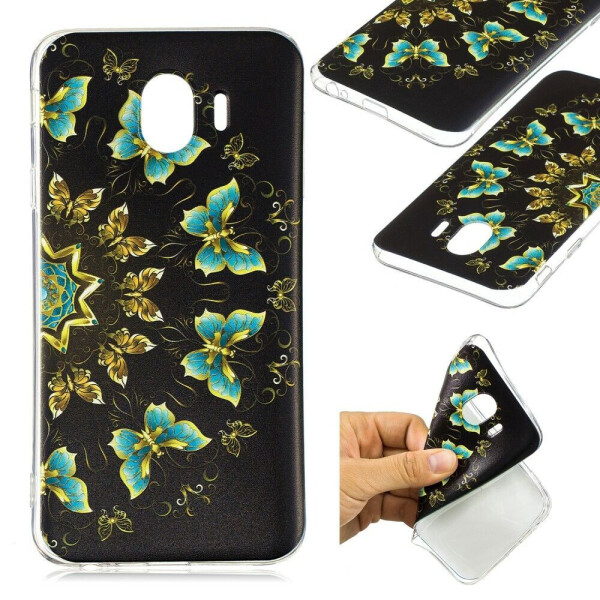 Силиконовый (TPU) чехол Deexe Pretty Glossy для Samsung Galaxy J4 2018 (J400) - Colorized Butterfly
Силиконовый (TPU) чехол Deexe Pretty Glossy для Samsung Galaxy J4 2018 (J400) - Colorized Butterfly