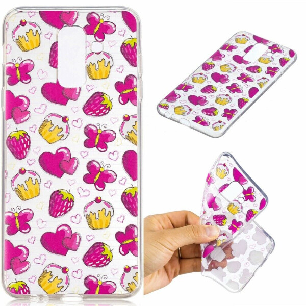 Силиконовый (TPU) чехол Deexe Pretty Glossy для Samsung Galaxy A6+ 2018 (A605) - Cakes and Strawberries
Силиконовый (TPU) чехол Deexe Pretty Glossy для Samsung Galaxy A6+ 2018 (A605) - Cakes and Strawberries