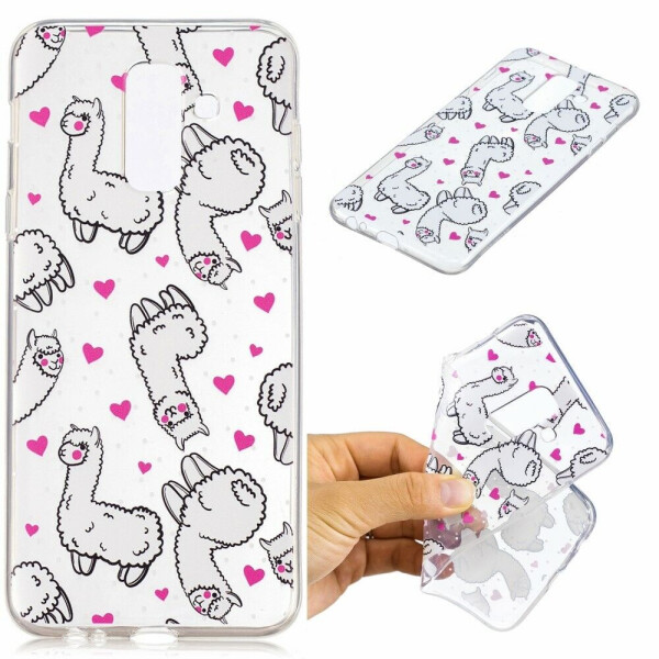 Силиконовый (TPU) чехол Deexe Pretty Glossy для Samsung Galaxy A6+ 2018 (A605) - Alpacas
Силиконовый (TPU) чехол Deexe Pretty Glossy для Samsung Galaxy A6+ 2018 (A605) - Alpacas