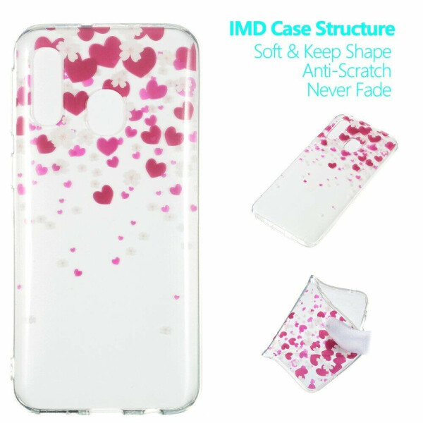Силиконовый (TPU) чехол Deexe Pretty Glossy для Samsung Galaxy A40 (А405) - Hearts and Flowers
Силиконовый (TPU) чехол Deexe Pretty Glossy для Samsung Galaxy A40 (А405) - Hearts and Flowers