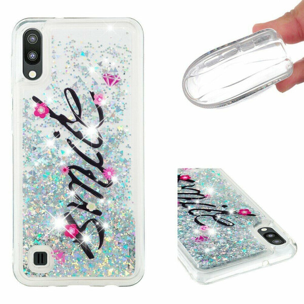 Силиконовый (TPU) чехол Deexe Liquid Glitter для Samsung Galaxy A10 (A105) - SMILE Pattern
Силиконовый (TPU) чехол Deexe Liquid Glitter для Samsung Galaxy A10 (A105) - SMILE Pattern