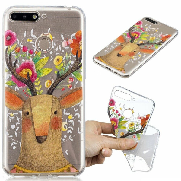 Силиконовый (TPU) чехол Deexe Pretty Glossy для Huawei Y6 Prime 2018 / Honor 7A Pro - Flowered Elk
Силиконовый (TPU) чехол Deexe Pretty Glossy для Huawei Y6 Prime 2018 / Honor 7A Pro - Flowered Elk