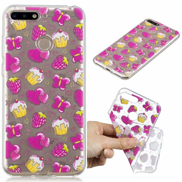 Силиконовый (TPU) чехол Deexe Pretty Glossy для Huawei Y6 Prime 2018 / Honor 7A Pro - Cake and Strawberry
Силиконовый (TPU) чехол Deexe Pretty Glossy для Huawei Y6 Prime 2018 / Honor 7A Pro - Cake and Strawberry