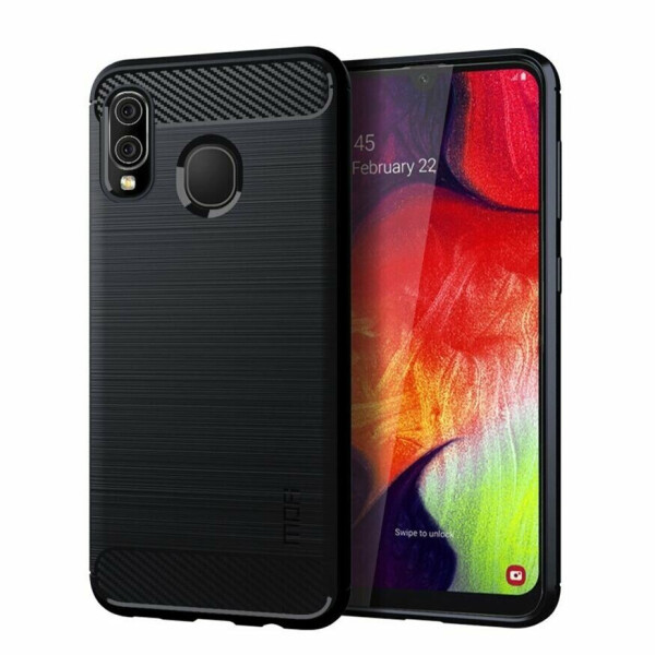Силиконовый (TPU) чехол MOFI Carbon Fiber для Samsung Galaxy A30 (A305) / A20 (A205) - Blue
Силиконовый (TPU) чехол MOFI Carbon Fiber для Samsung Galaxy A30 (A305) / A20 (A205) - Blue