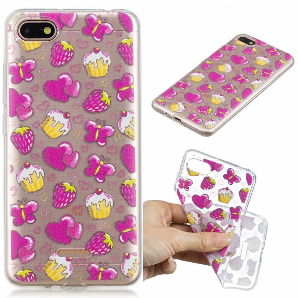 Силиконовый (TPU) чехол Deexe Pretty Glossy для Xiaomi Redmi 6A - Cakes and Strawberries
Силиконовый (TPU) чехол Deexe Pretty Glossy для Xiaomi Redmi 6A - Cakes and Strawberries