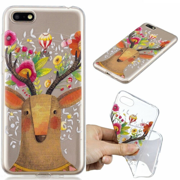 Силиконовый (TPU) чехол Deexe Pretty Glossy для Huawei Y5 2018 / Y5 Prime 2018 / Honor 7A - Flowered Elk
Силиконовый (TPU) чехол Deexe Pretty Glossy для Huawei Y5 2018 / Y5 Prime 2018 / Honor 7A - Flowered Elk